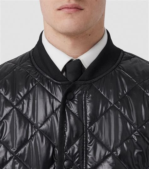 burberry quilted bomber jacket.